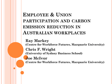 Page 1 from Markey et al Employee participation & carbon emission medium