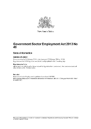 Front page of GSE Act 2013 No 40 small