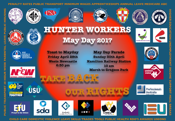 Hunter workers may day small