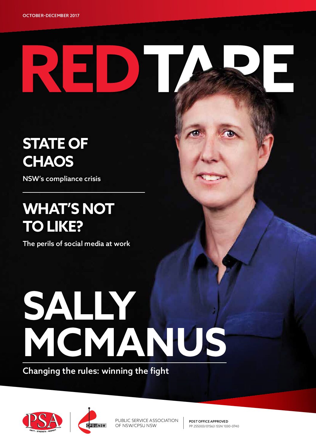 Red Tape October – December 2017 edition