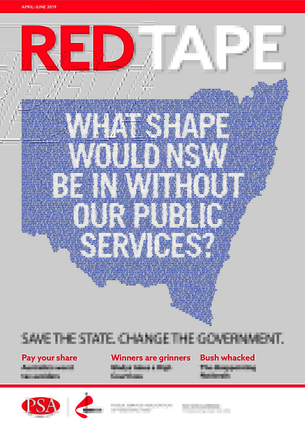 Red Tape April – June 2019