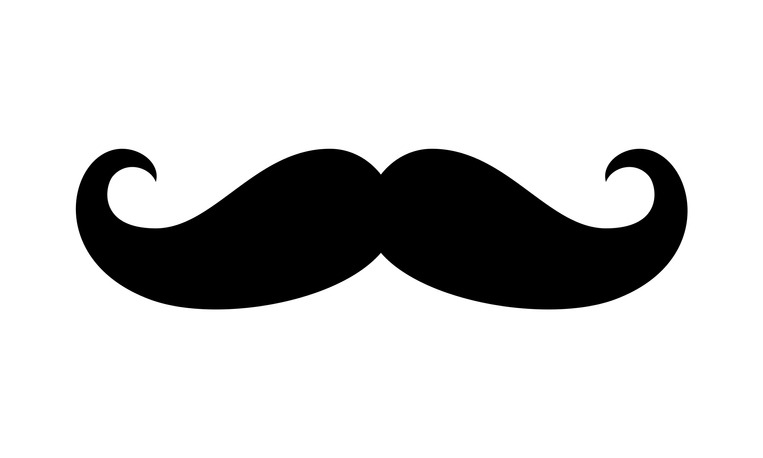 instagram symbols with mustaches