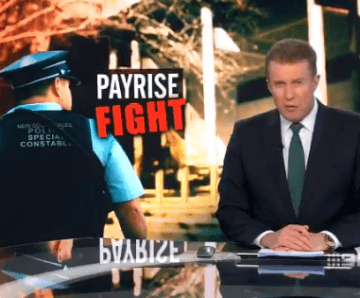 Special Constables fight for better pay - 9 News 13/08/2019