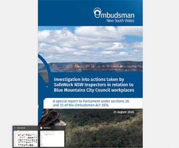 SafeWork: Survey surrounding NSW Ombudsman report