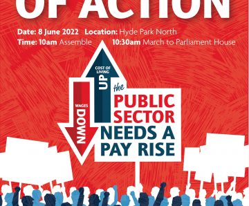 PSA information for Service NSW Members participating in the PSA Day of Action 8 June 2022