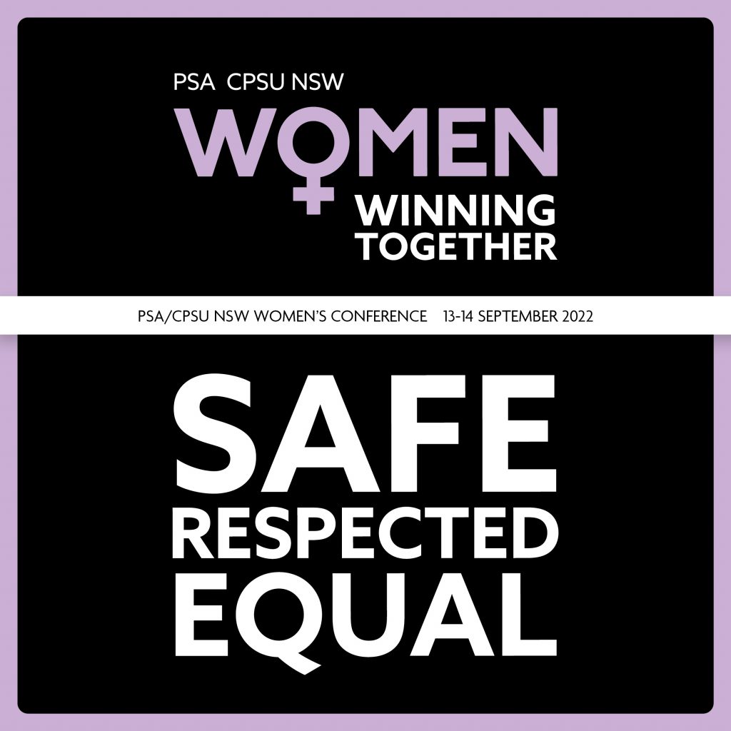 CPSU, the Community and Public Sector Union, NSW BranchWomen's ...