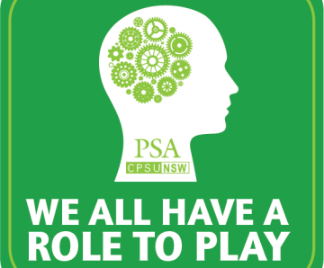PSA CPSU NSW Mental Health Conference - 'We all have a role to play'