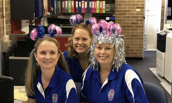 Troy Wright celebrates School Administrative Staff recognition week