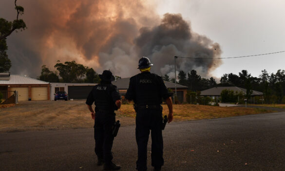 Thank you for your work in Police Radio during this bushfire season