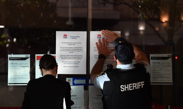 Downing Centre closed for deep-cleaning