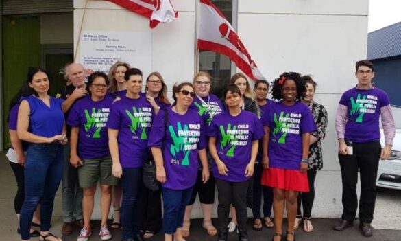 CHILDSTORY – CHILD PROTECTION STAFF WALK OUT IN PROTEST
