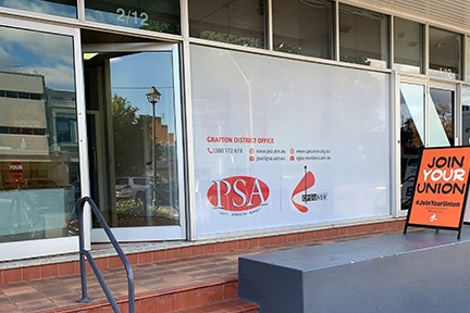 Grafton PSA office: changed operating hours