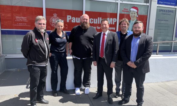 LCAG Report Back on Meeting with Local Member for Wollongong Paul Scully