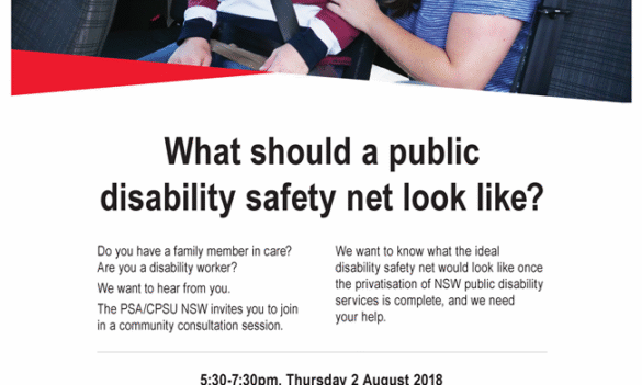 CPSU NSW Community Consultation Session