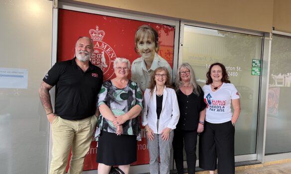 PSA delegation meets with Janelle Saffin, Member for Lismore