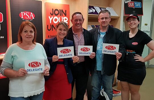 Service NSW Transition Management Plan – PSA’s response