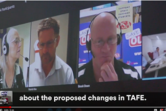 TAFE RESTRUCTURE UPDATE: DISPUTE FILED IN THE FAIR WORK COMMISSION