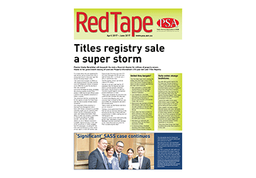 Red Tape April – June 2017 edition